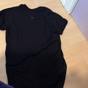 lululemon athletica Men's Black Short Sleeve Athletic Tee